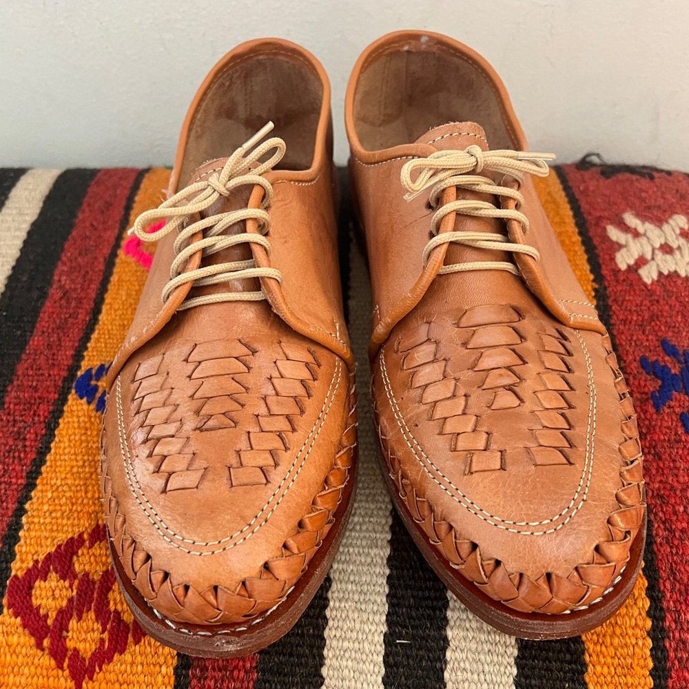 Men’s Tan Leather Shoes